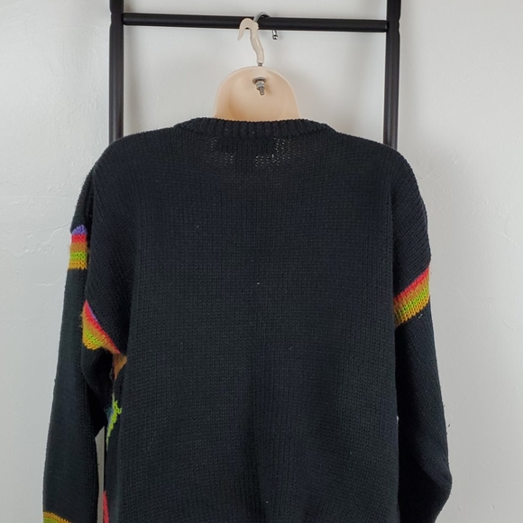 Vintage Kitty Hawk by Vivuan Wang cardigan size M - Picture 4 of 7